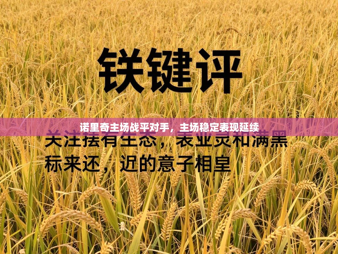 诺里奇主场战平对手，主场稳定表现延续  第2张